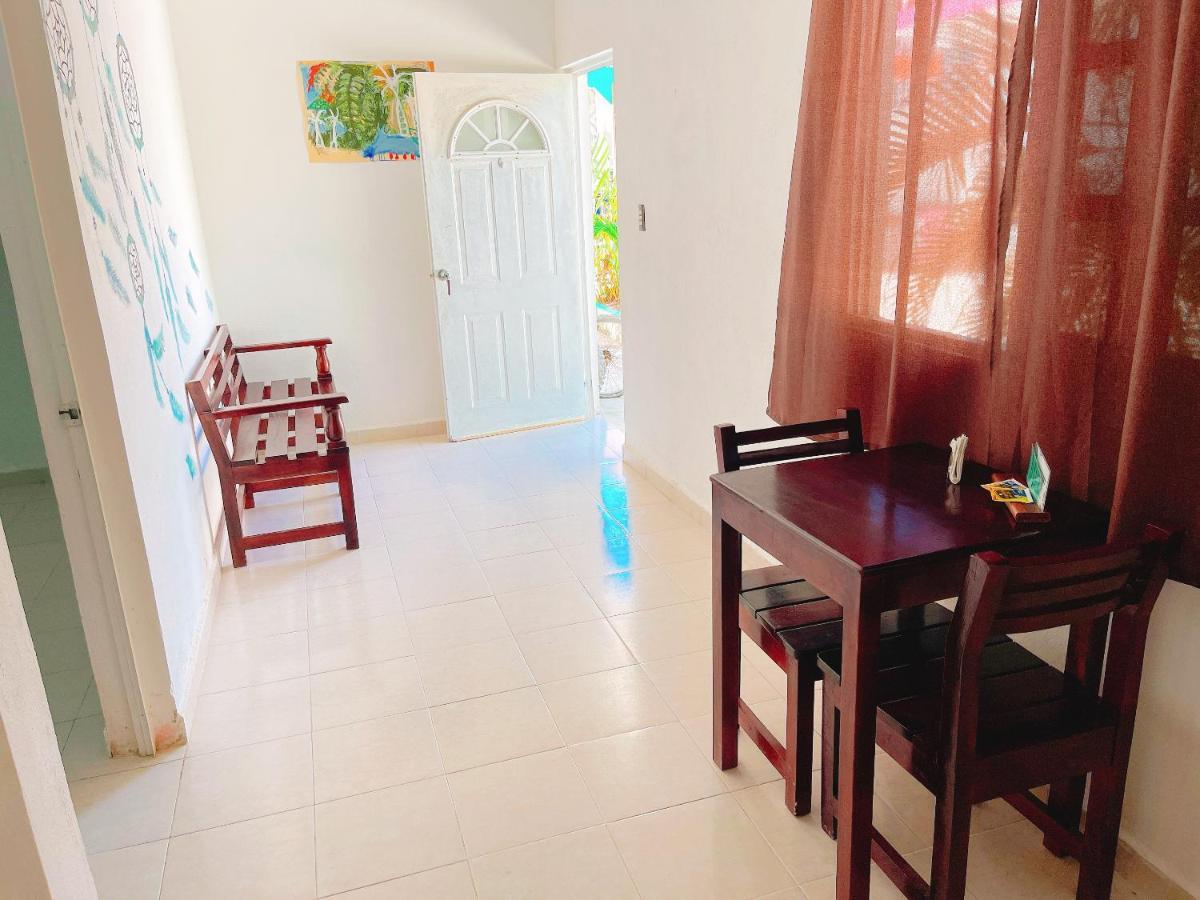 Ferienwohnung La Casa Del Pescador Holbox Exterior foto
